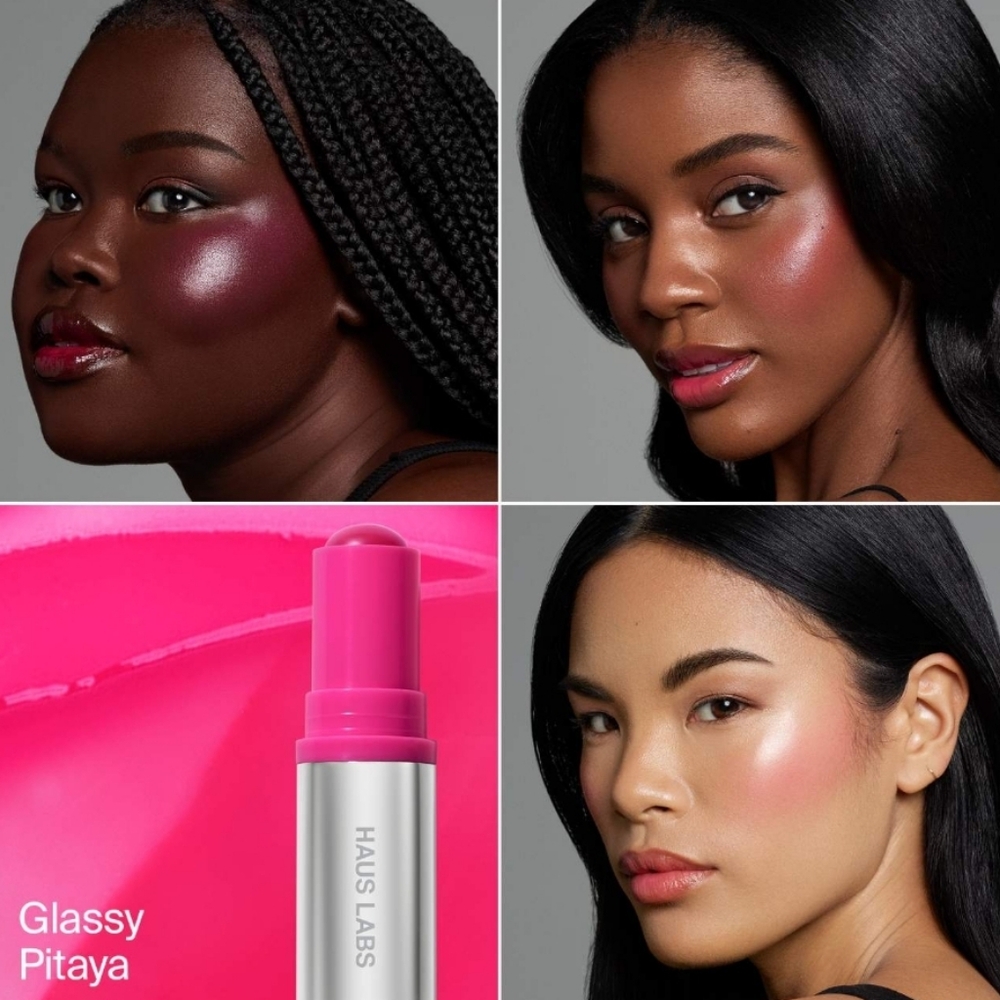Haus Labs Color Fuse Glassy Blush Balm Glassy Pitaya Brand New in Box - Picture 6 of 12